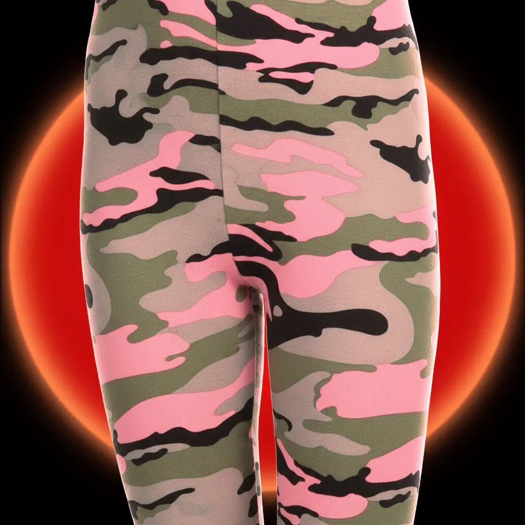 Pink Camo Kids Detail