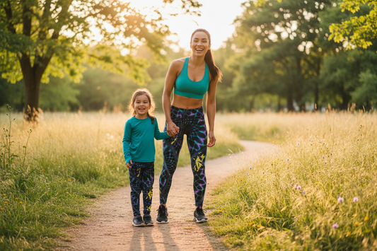 Mommy and Me: Twinning in Style with Matching Printed Leggings