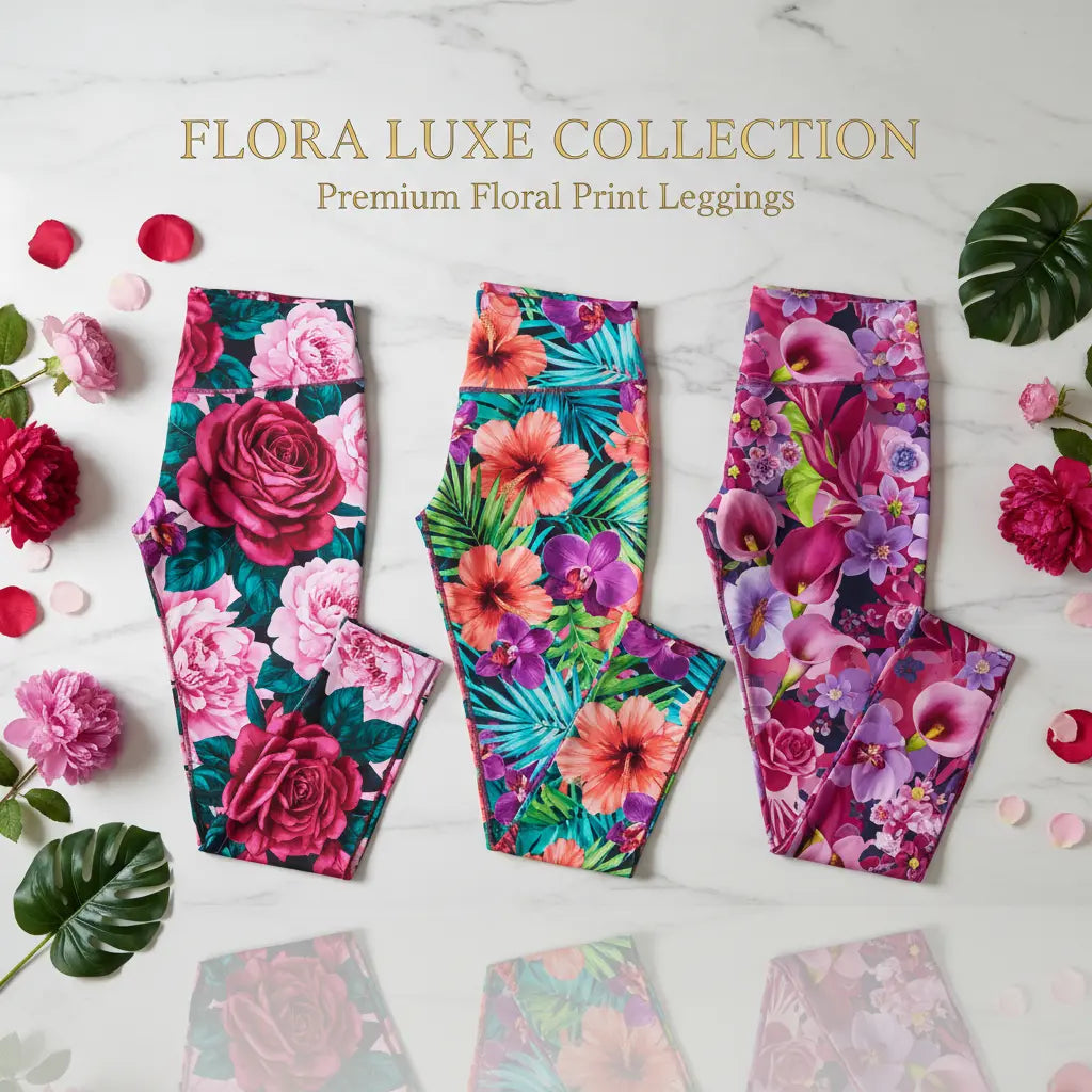 Floral Print Leggings Collection