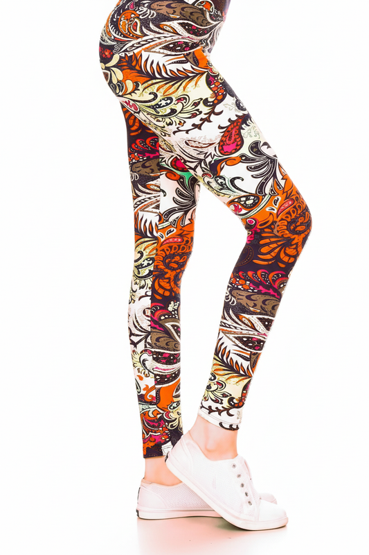 Color Me Pretty Leggings - White Background