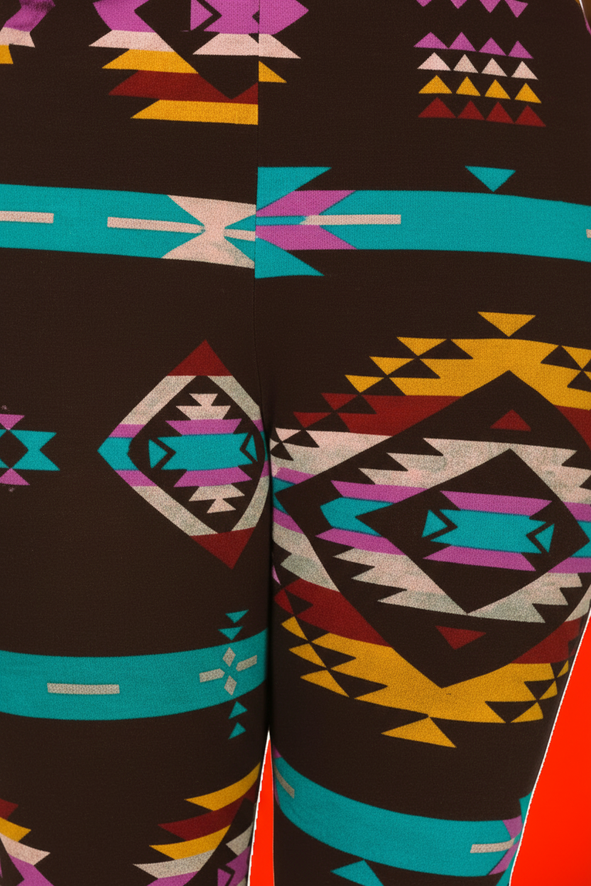 Detail Shot - Electric Totem Print