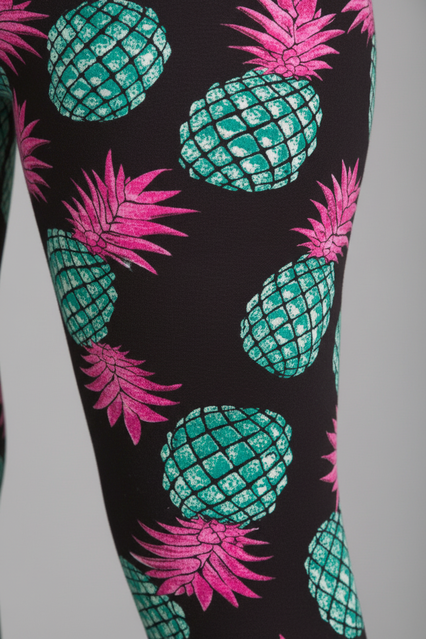 Detail Shot - Pineapple Surprise Print