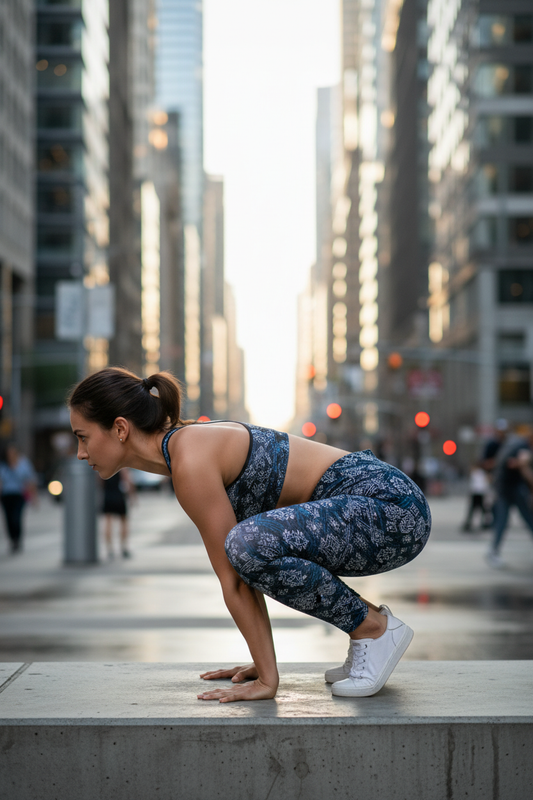 Diamond Splatter Leggings Lifestyle