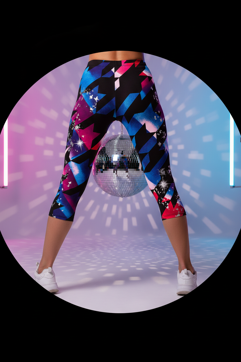 Flash Dance capri back view