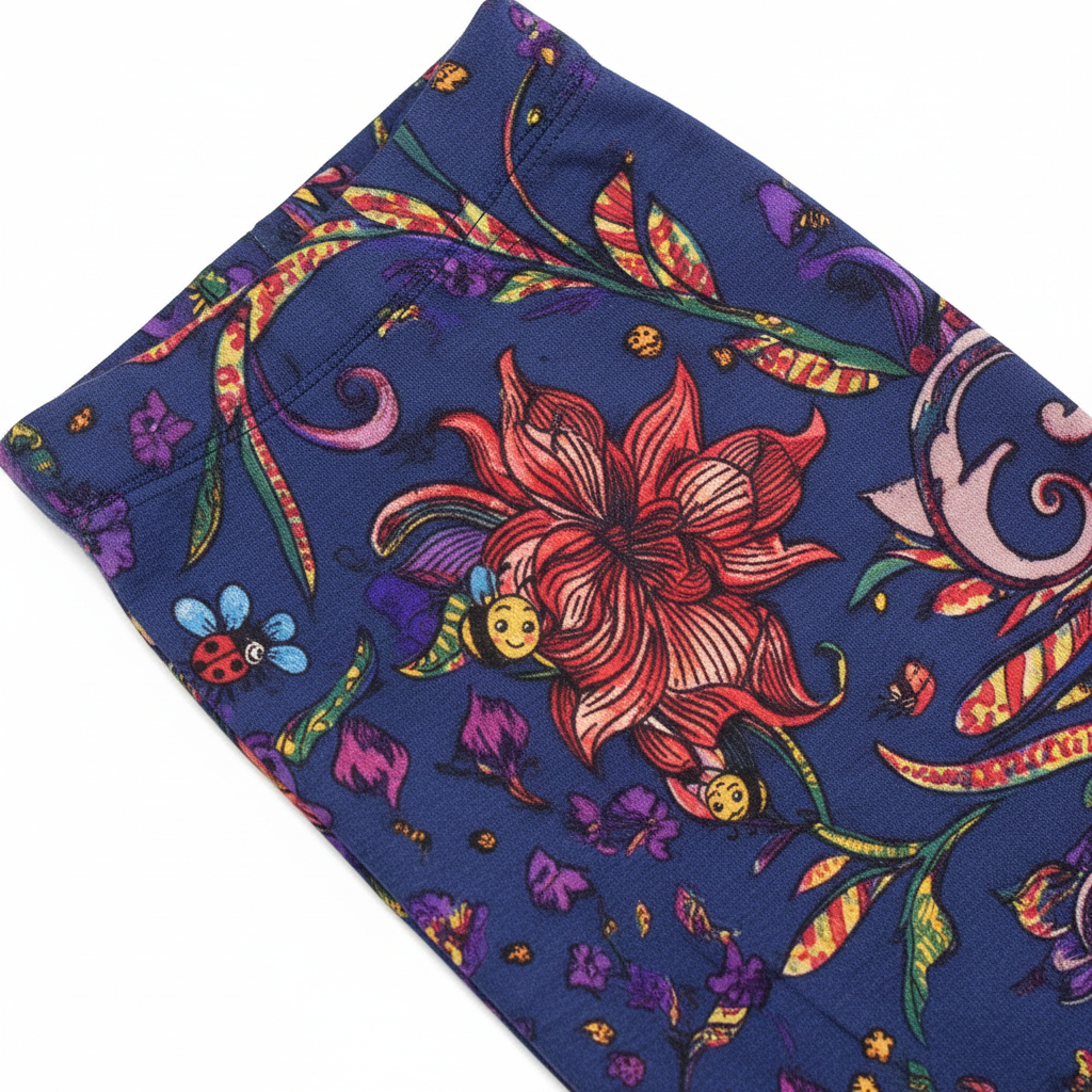 Garden Giggles Leggings Detail