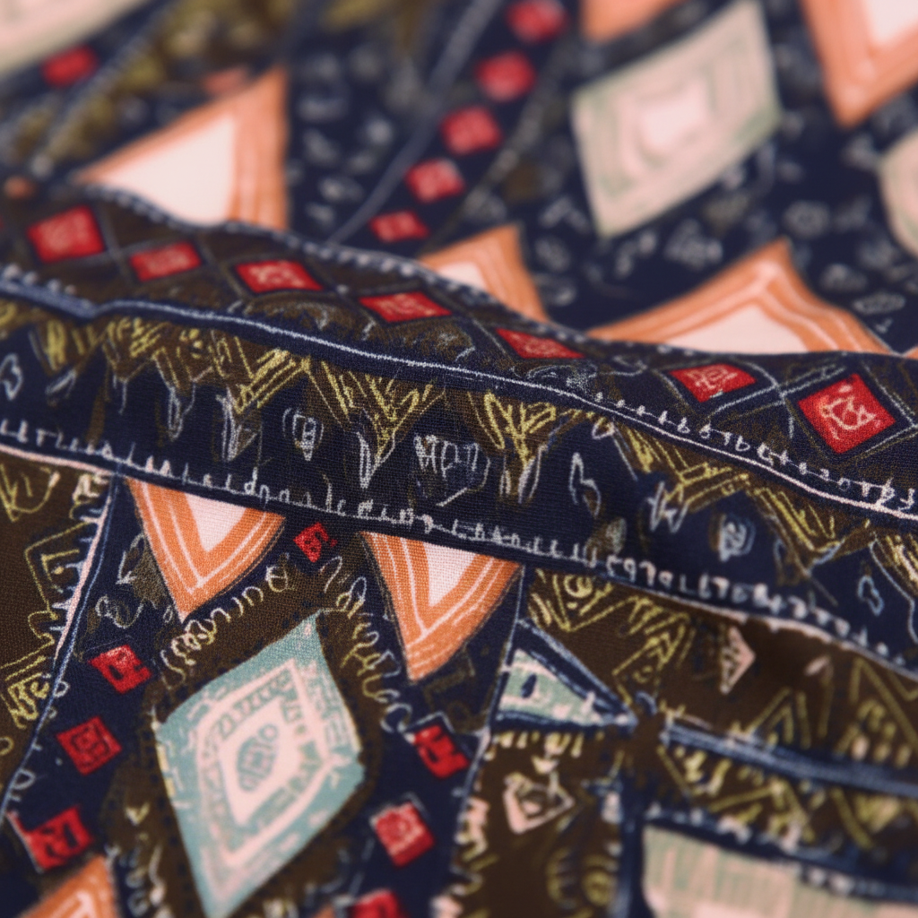Starry Reflections leggings close-up fabric detail showing texture and celestial print pattern