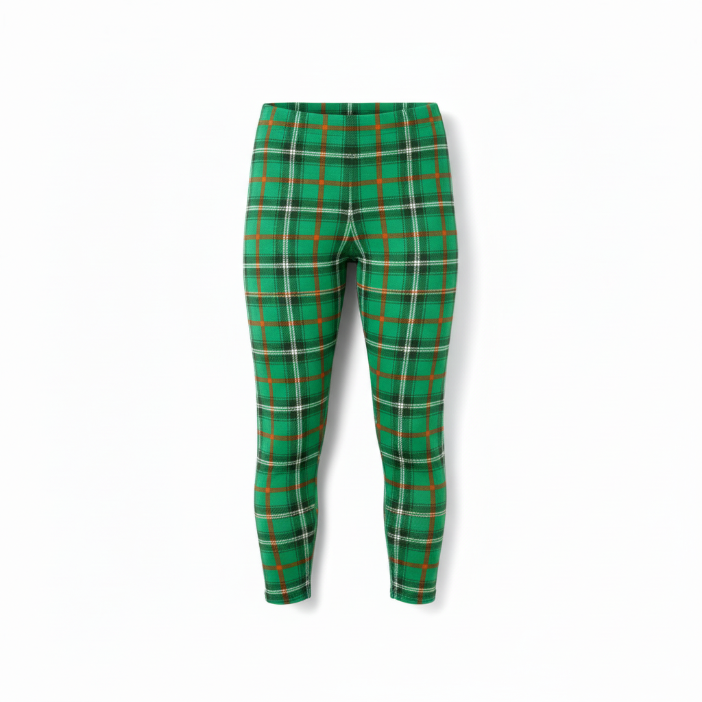 Irish Plaid capri flat lay