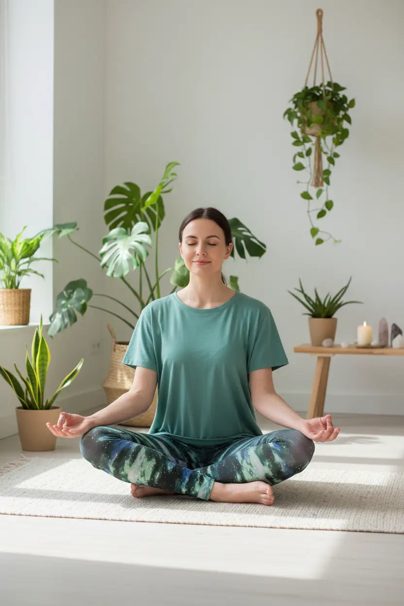 Meditation with plants