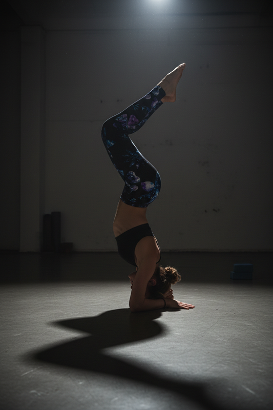 Moody studio pose