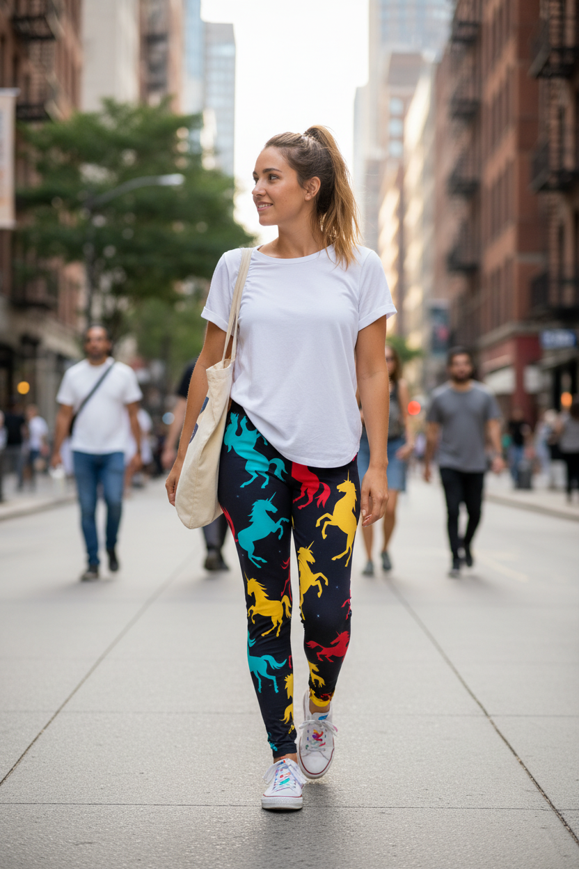 Outdoor casual lifestyle shot