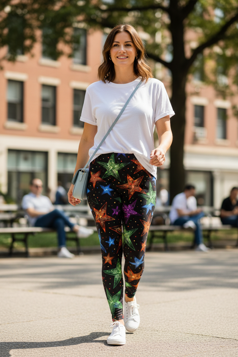 Outdoor casual lifestyle shot