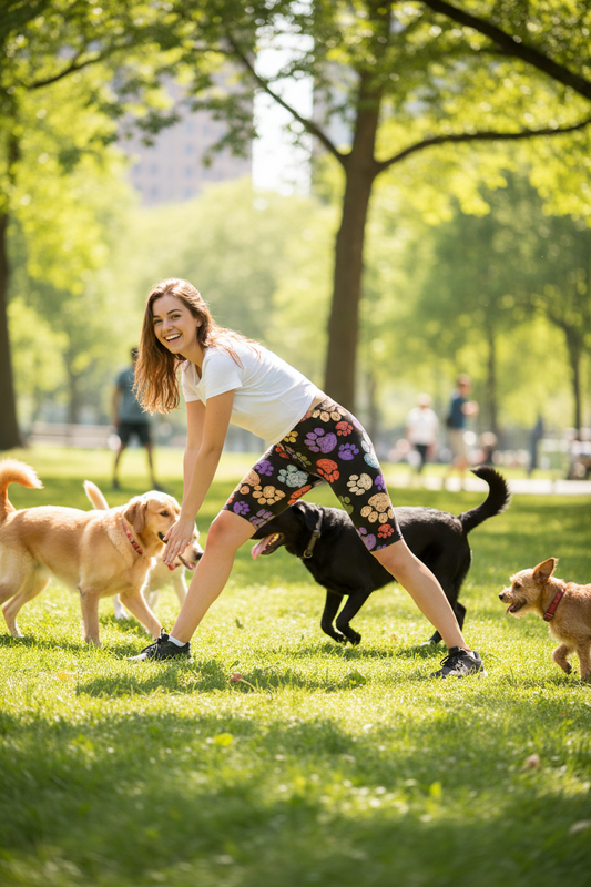 Park with dogs