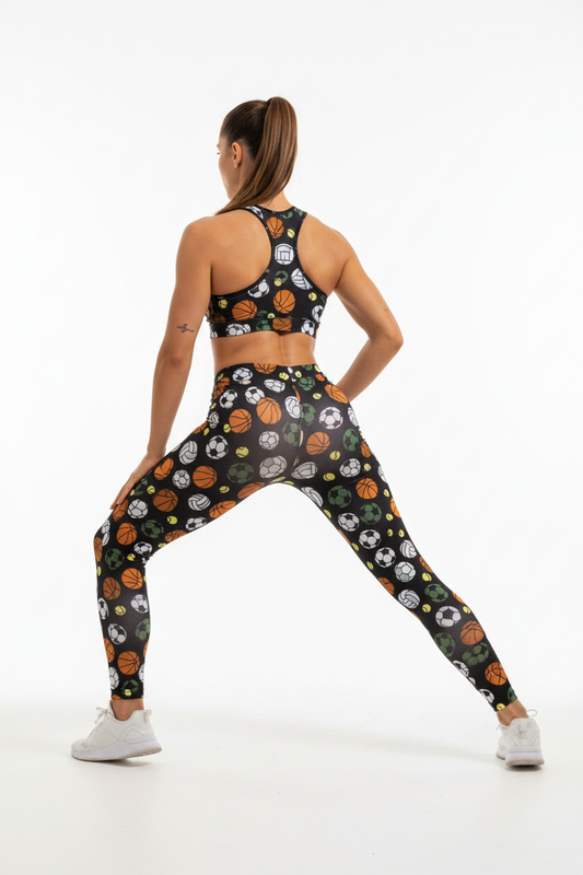Sport Love Leggings - Back View