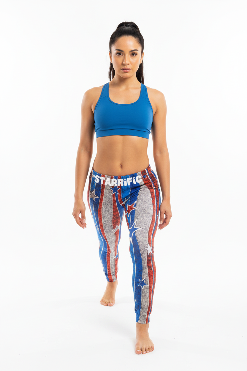 Starriffic Leggings - Colorful Front View