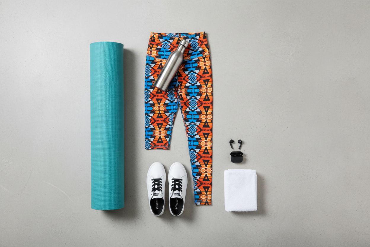 Styled flat lay